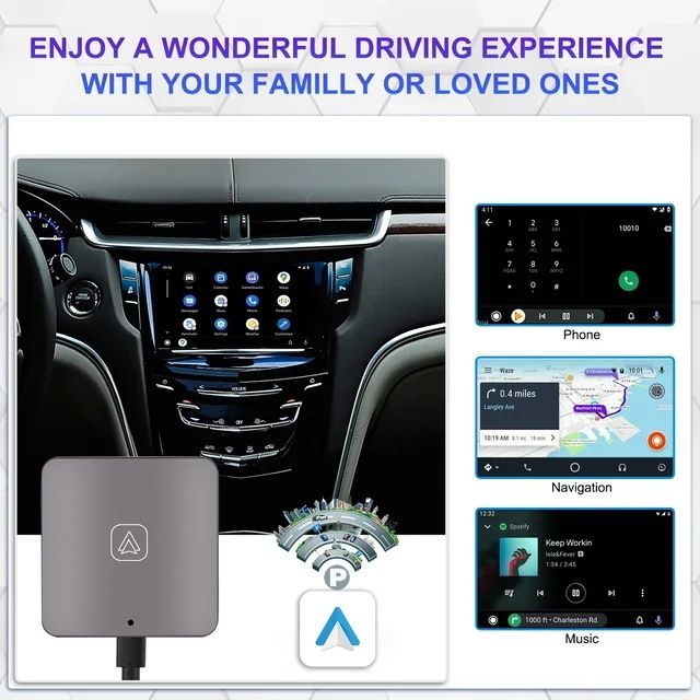 Adaptador sem fios Android Auto NOVO