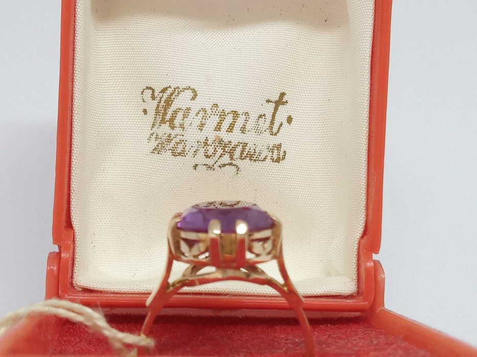 Lombardowski. Nieużywany pierścionek PRL Warmet 5.9g Wyjątkowy