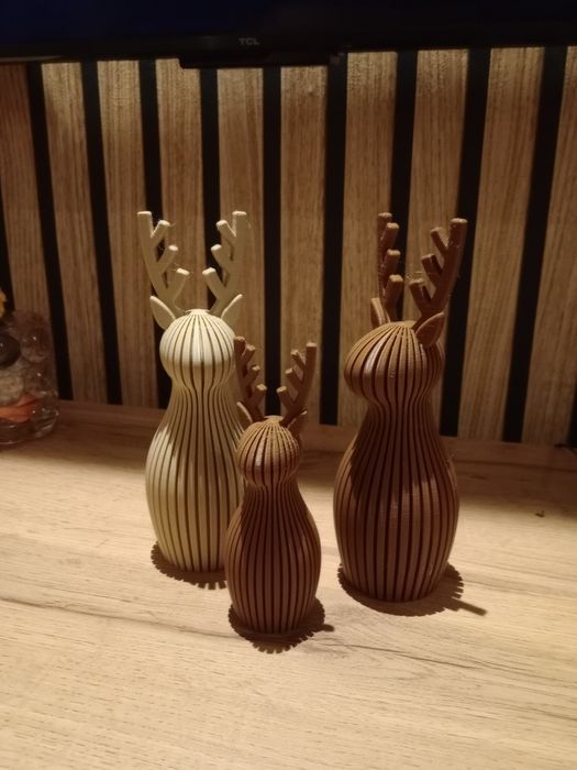 Figurki renifera