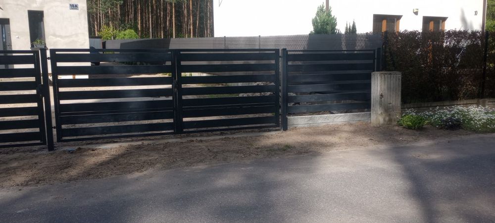 Brama z furtka nowe