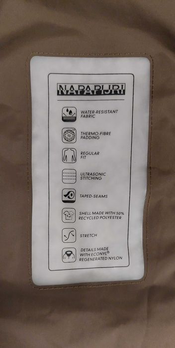 Чоловіча зимова куртка Napapijri Fahrenheit розмір S