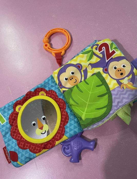 Комплект коврик+книжка розвиваючий fisher price