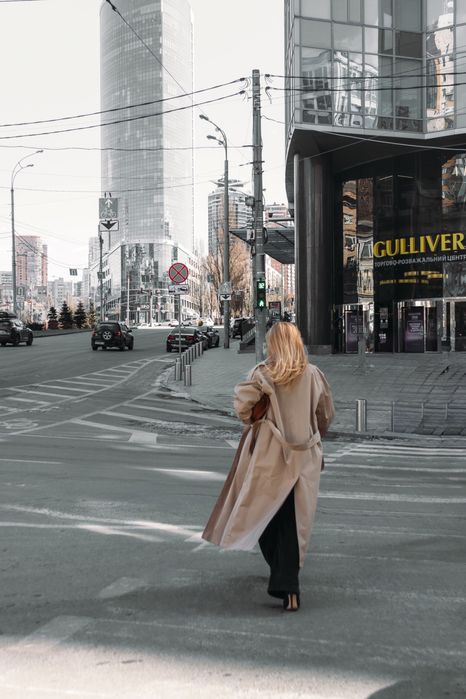 Тренч Massimo Dutti зі 100% бавовни