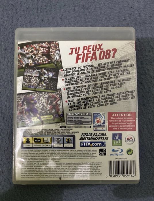 Jogo FIFA 08 para PS3