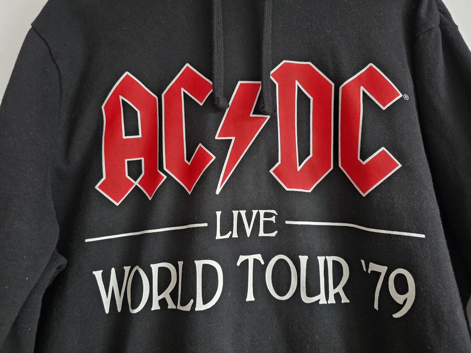 Czarna bluza męska AC/DC