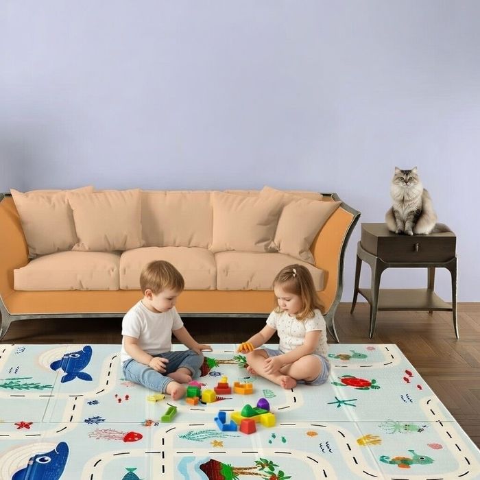 Термокилимок дитячий,складний 147см х 177см х 8мм Океан-Зростомір