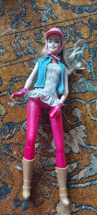 Koń barbie konik dżokej CMP27 mattel lalka
