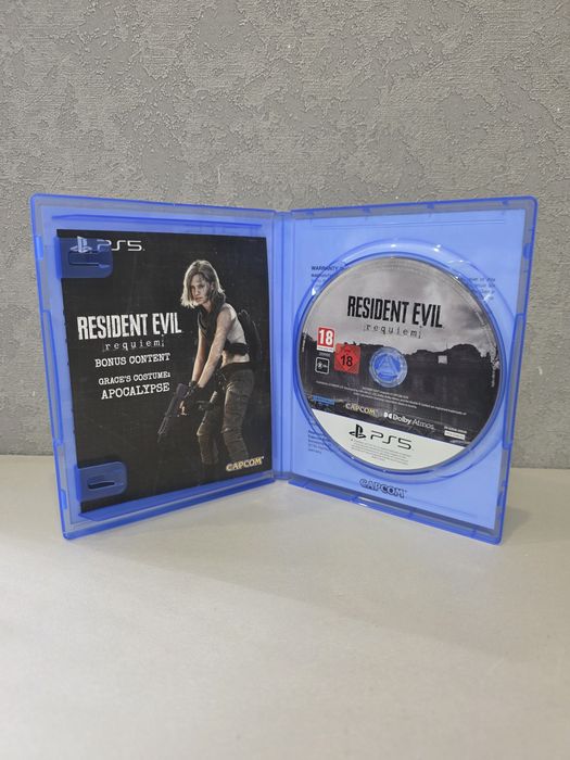 RE9 RE Resident Evil 9 Evil9 Requiem RUS Магазин Ps 5 Ps5 Диск Обмін Гра Диски Ігри Sony Playstation