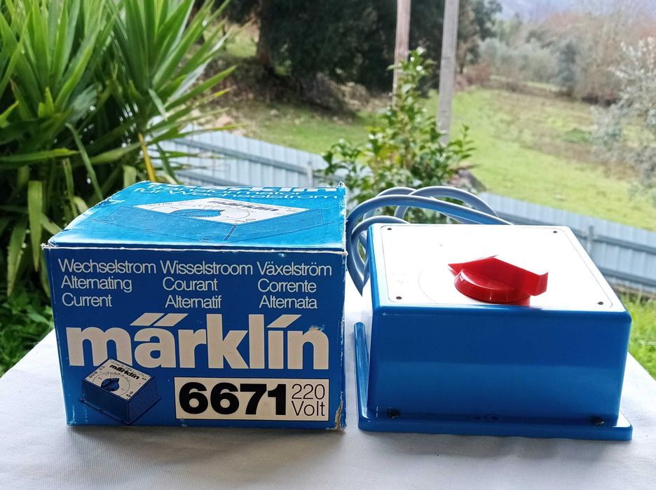 MARKLIN 6671, Transformador com caixa original
