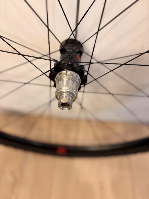 Koła gravel Fulcrum Rapid Red 500 DB + opony Goodyear 700x40 - stan idealny, 500 km, XDR