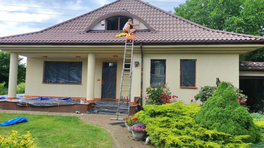Malowanie elewacji i ogrodzeń