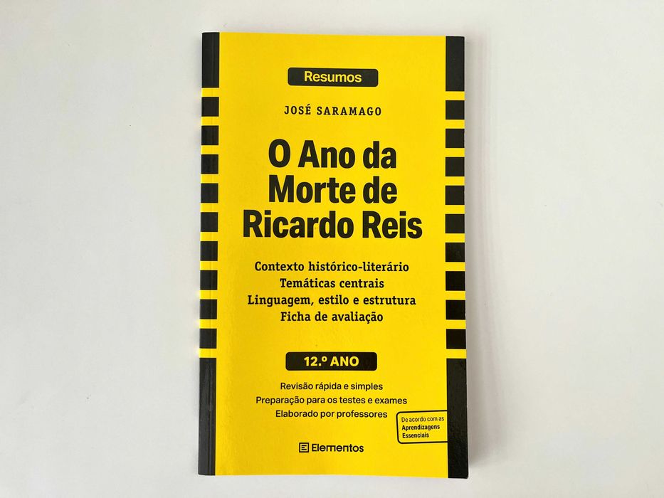 Resumos O Ano da Morte de Ricardo Reis