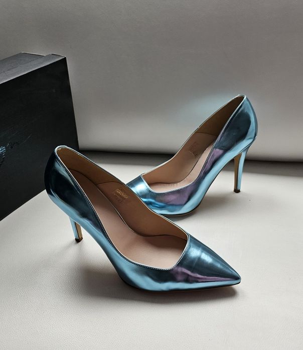 ZIGN czółenka metaliczne roz 42