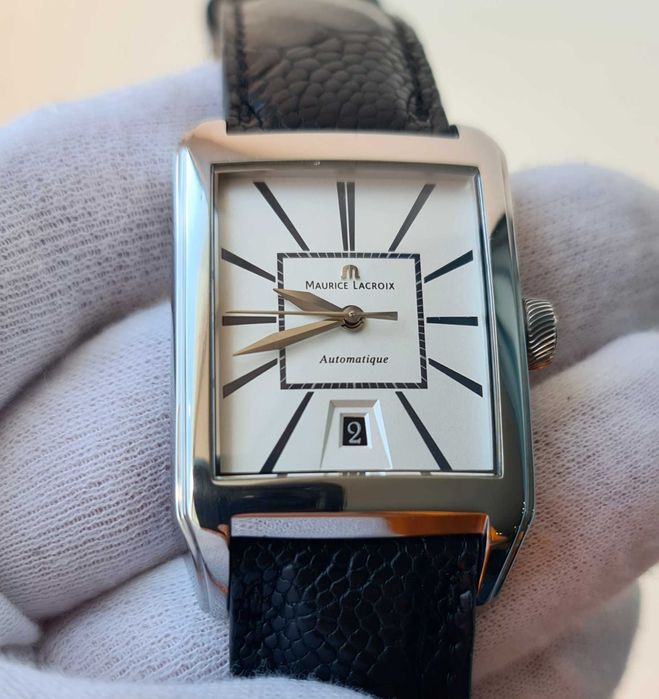 Чоловічий годинник часы Maurice Lacroix PT6117-SS001 Pontos Automatic