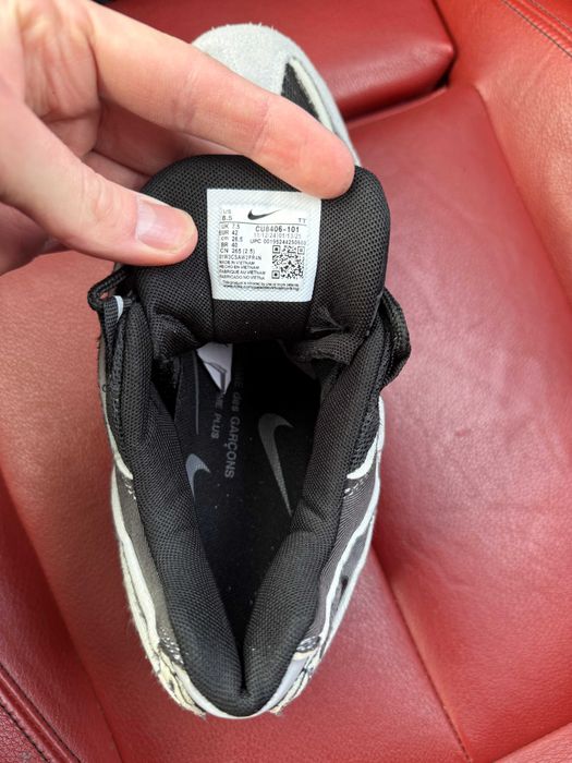 (ОПЛАТА ПІСЛЯ ОГЛЯДУ)Nike Air Max 95 x CDG Grey Найк Аір Макс 95