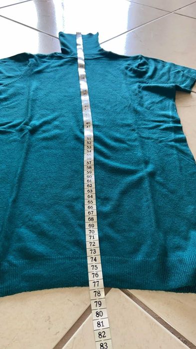 Lefties Teal Turtleneck Sweater