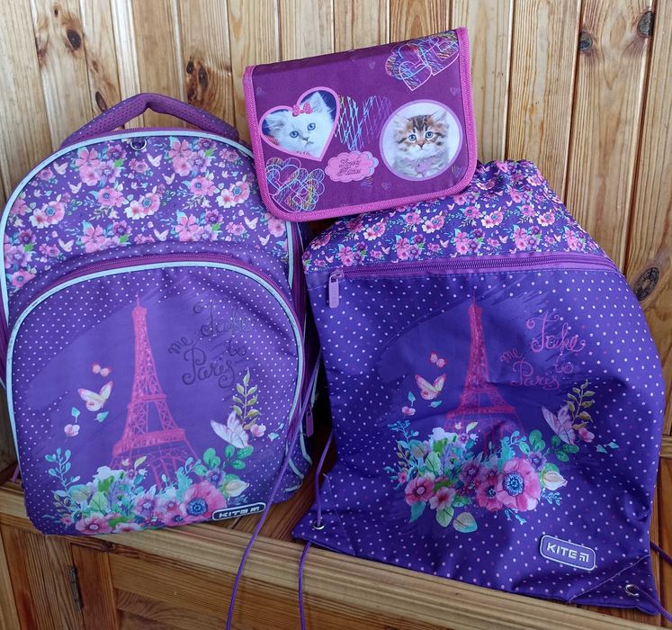 Рюкзак Kite сумка пенал для дівчинки