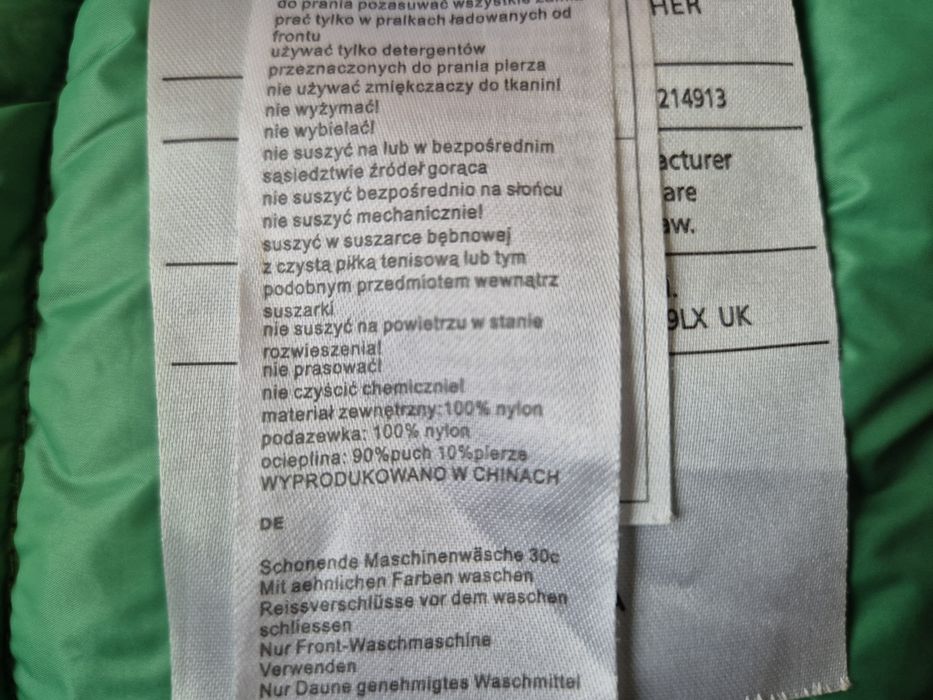 Kurtka puchowa męska