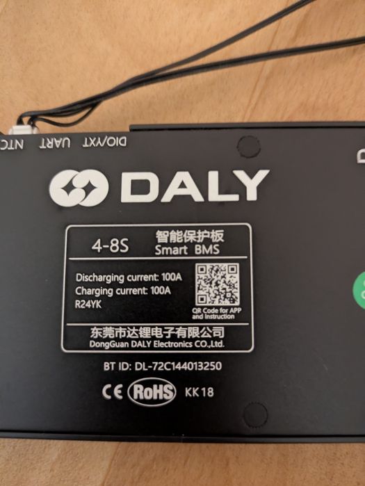 bms 100a daly smart