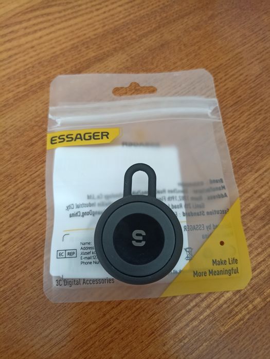 Магнітний зарядний пристрій Baseus Essager для смартгодинників Apple