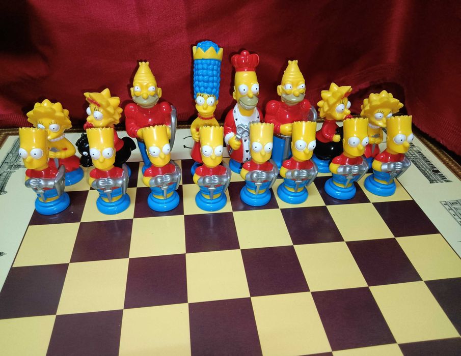 Jogo de xadrez Simpson
