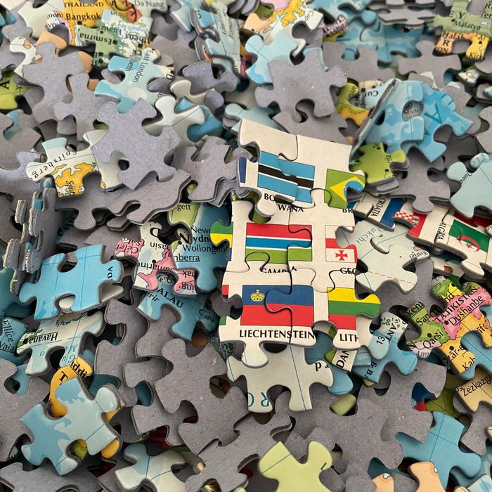 Puzzle Mapa Mundo 1500 peças