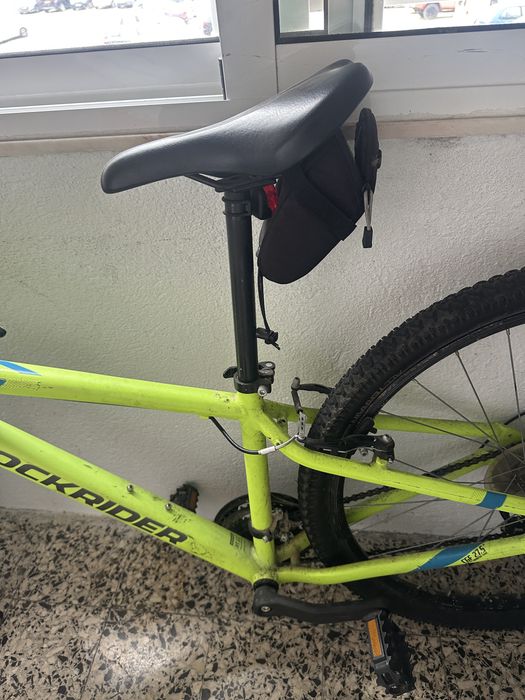 Bicicleta ROCKRIDER BTT ST 100 cor Amarela