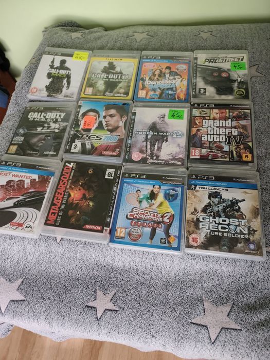PlayStation 3 Slim 120 GB z zestawem gier