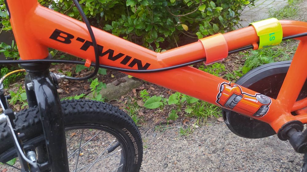 B'TWIN Rowerek Dziecięcy 16" – Pomarańczowy