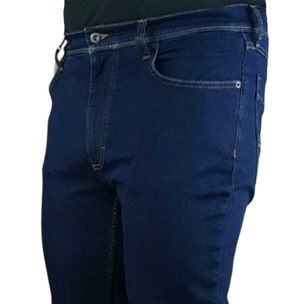 Nowe męskie jeansy Mustang Washington -medium straight oryg. granatowe rozmiar - W38/L34