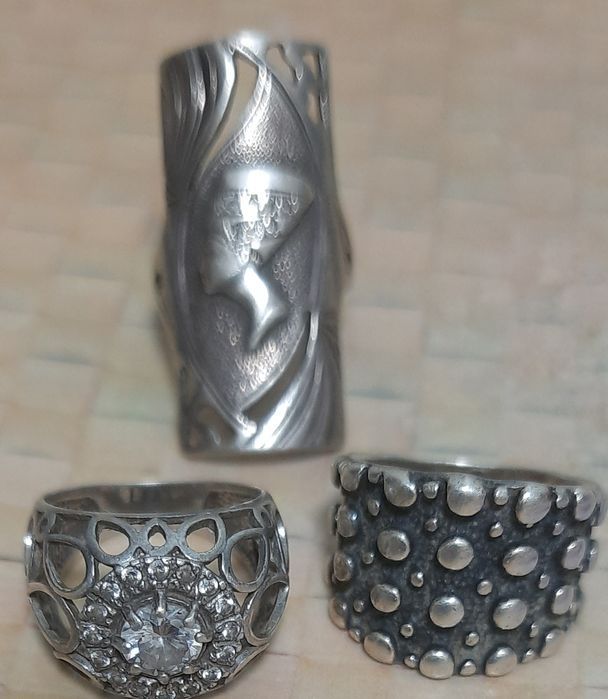 Серебряные колечки