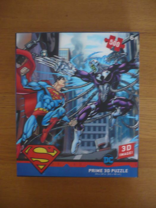 Super Homem puzzle 3D