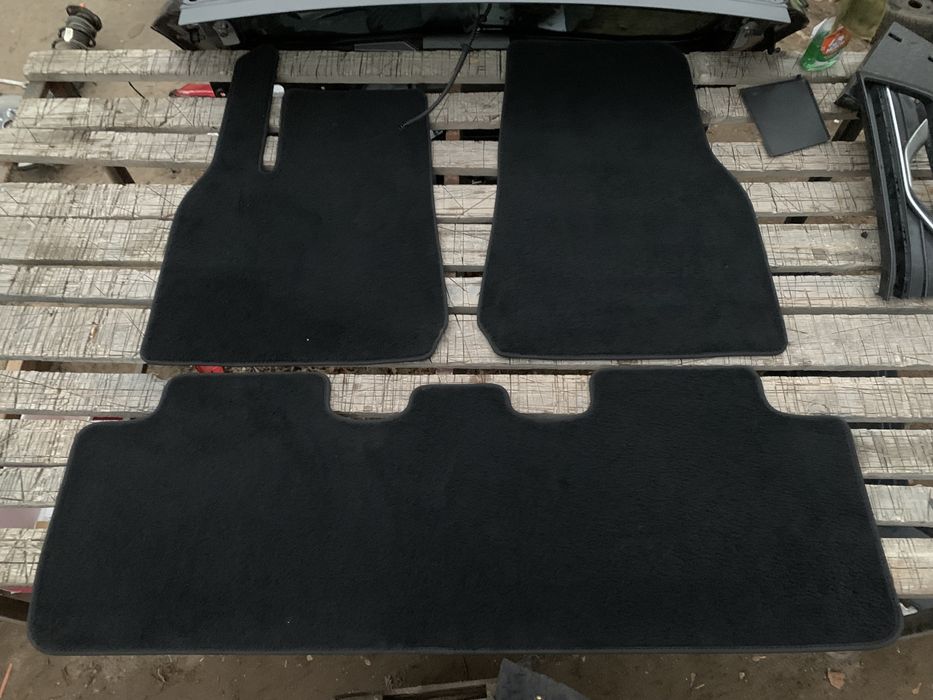 Tesla model Y комплект ковров ковриков ковры оригинал разборка: 100 ...