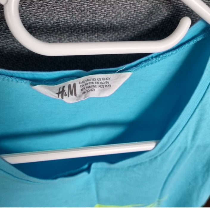 Koszulka t- shirt 146/152 H&m
