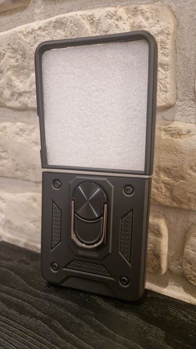 Slide Camera Armor Case do Samsung Galaxy Z Flip 7 Czarny