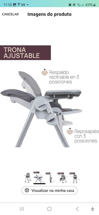 Chicco polly magic relax! NOVA cadeira da papa