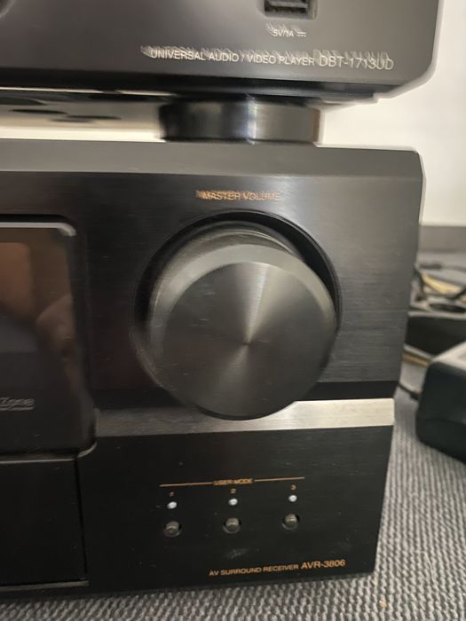Denon Bluray DBT 1713 UD+AVR 3806 kino domowe ekstraklasy Stan idealny