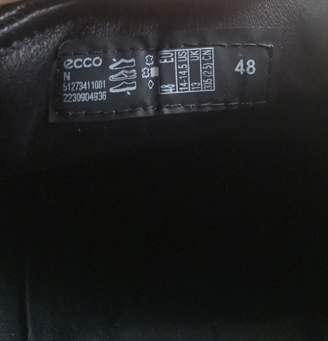 Туфлі ECCO Citytray Нові 48р.