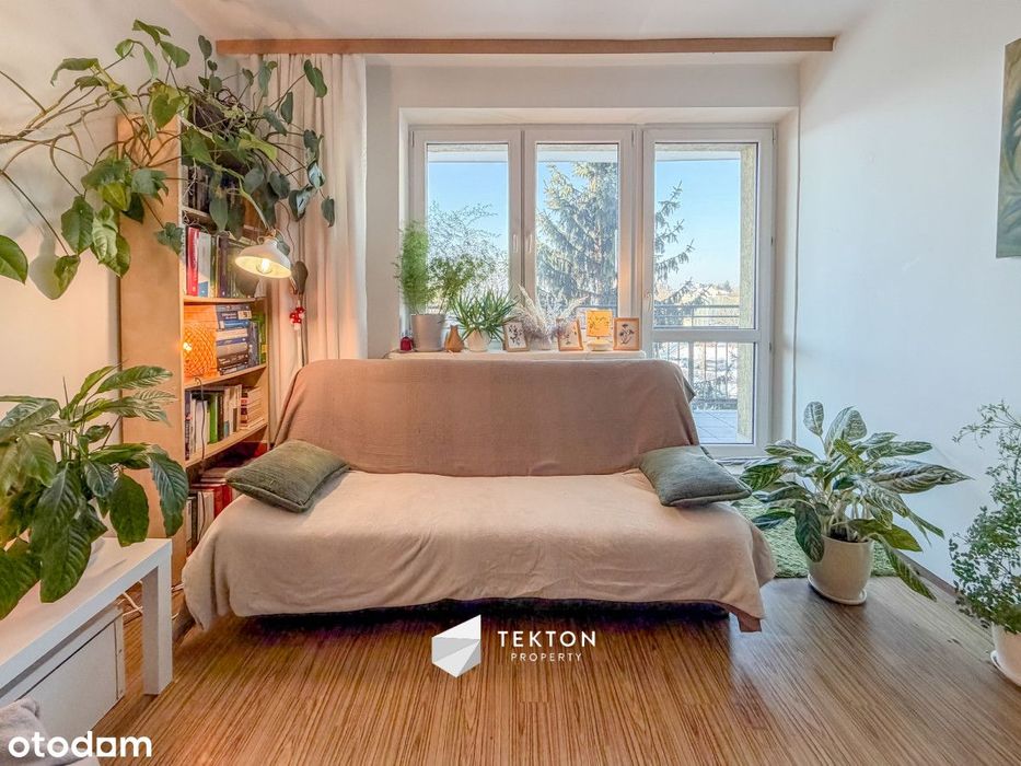 3 pokoje + osobna kuchnia, 52,8 m², Ursynów - Widok 2