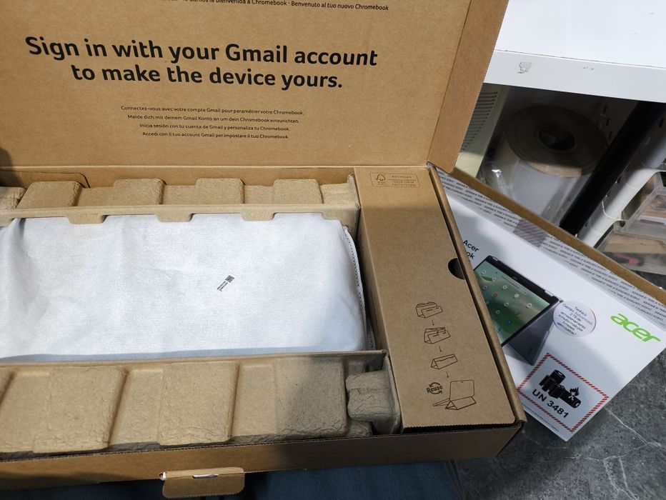 Acer Spin Tablet 314 Chromebook NOVO