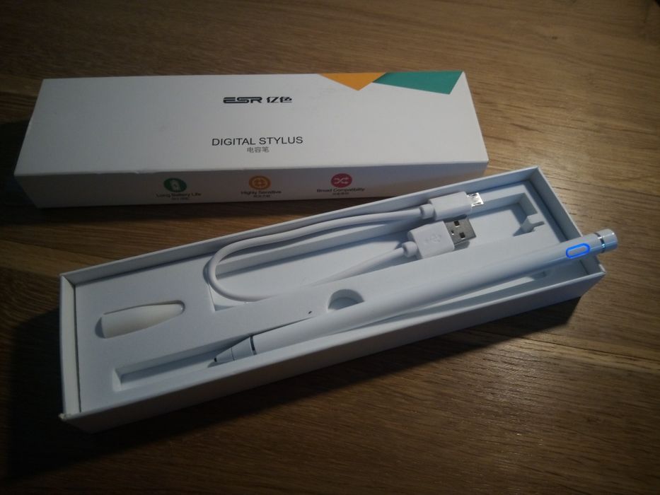 Active Stylus Pen Biały pisak rysik do ekranu dotykowego