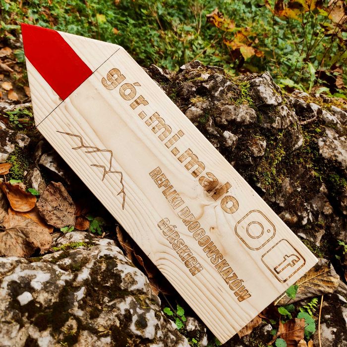 Drogowskazy górskie/ tabliczka