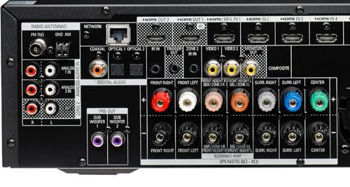 Amplificador Harman Kardon 171 AVR de 700 watts (100W por canal)