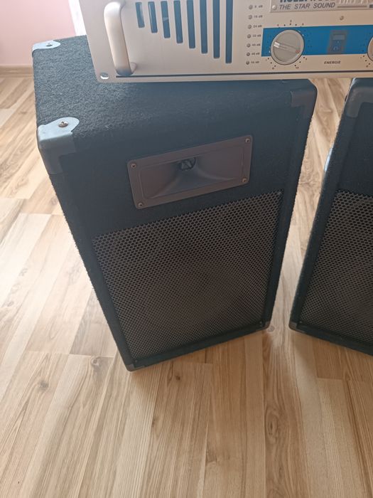 Wzmacniacz+dwie kolumny 480w