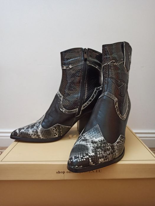 Piękne buty, botki, kowbojki, kozaki damskie rozmiar 40