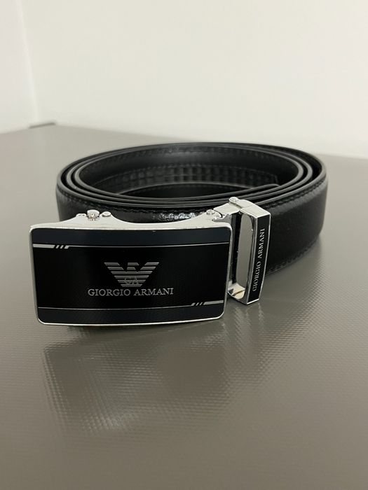 Skórzany Pasek Męski Armani