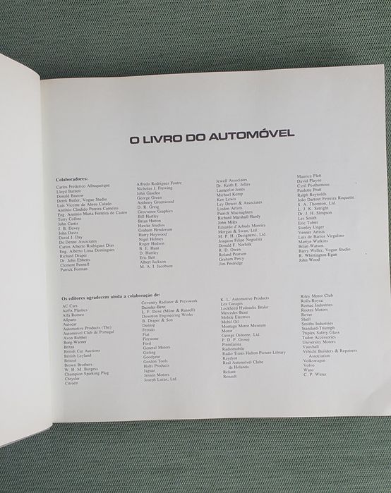 O Livro do Automóvel