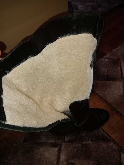 Чоботи жіночі зимові 36 р. Шкіра.