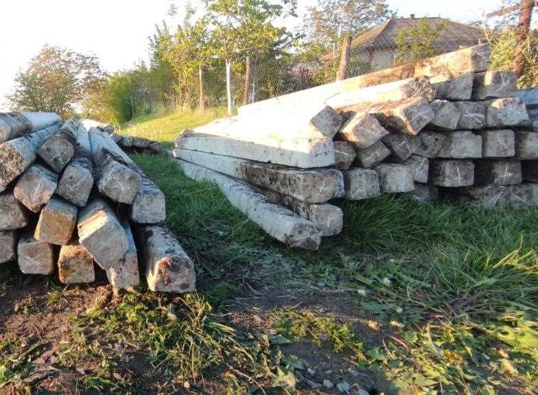 Стовпи Стовпчики Слупи на огорожу Паркан Забор з Сітка рабиця дріт