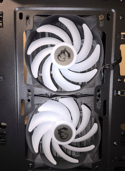 4 ventoinhas MSI RGB